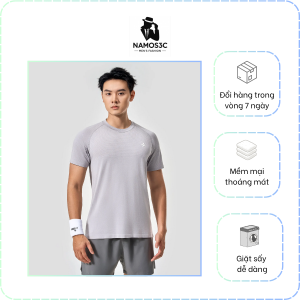 Áo Tshirt Training Seamless Body Mapping NAMOS3C thời trang nam